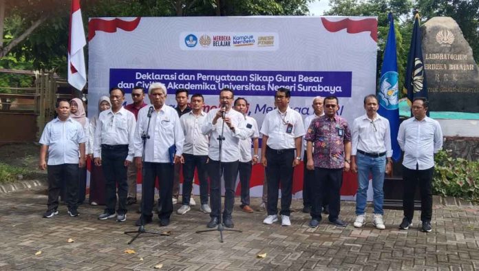 Guru-Besar-Unesa-Deklarasi-Pemilu-2024-Berjalan-Aman-dan-Tak-Langgar-Kode-Etik