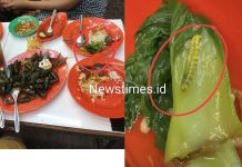 Pecinta Kuliner Keluhkan Benda Mirip Ulat di Menu Sawi Seafood Bintang Lima Ngagel