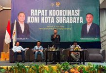 KONI Surabaya Optimalkan Komunikasi dengan Cabor Melalui Rakor dan Tour de Porprov