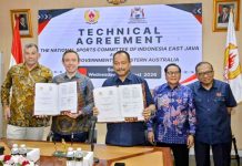 KONI Jatim dan Australia Barat Perkuat Kerja Sama Olahraga, Bidik Peningkatan Prestasi Atlet