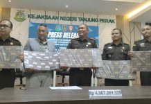 Kejari Tanjung Perak Setor Uang Rp4,9 Miliar ke Negara