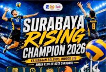 16 Tim Putra dan Putri Ramaikan Surabaya Rising Champion U-18 2026