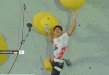 Putra Tri Ramadani Rebut Perak World Climbing Series